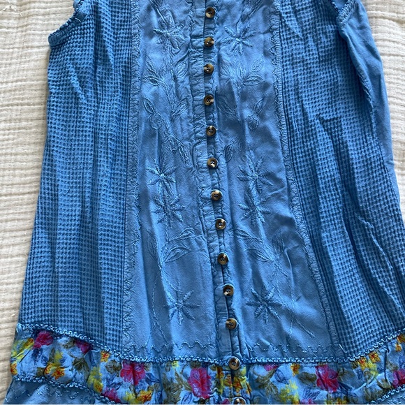 Vintage Chambray Dress - Picture 3 of 8